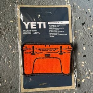 YETI King Crab Orange Tundra Patch Limited Edition